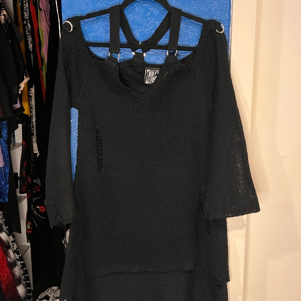 Lip Service Black Knit Sweater